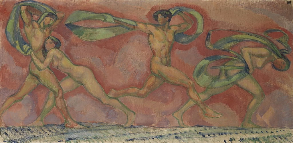 Fregio di danza, 1912
